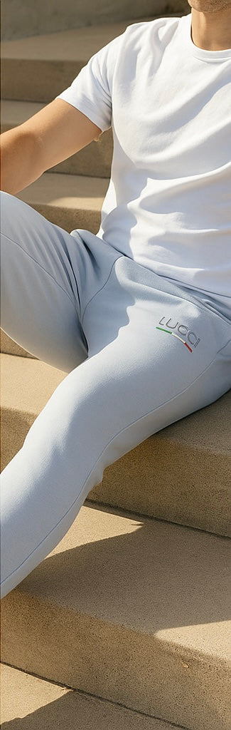 LUCCI Men’s Relaxed Track Pants