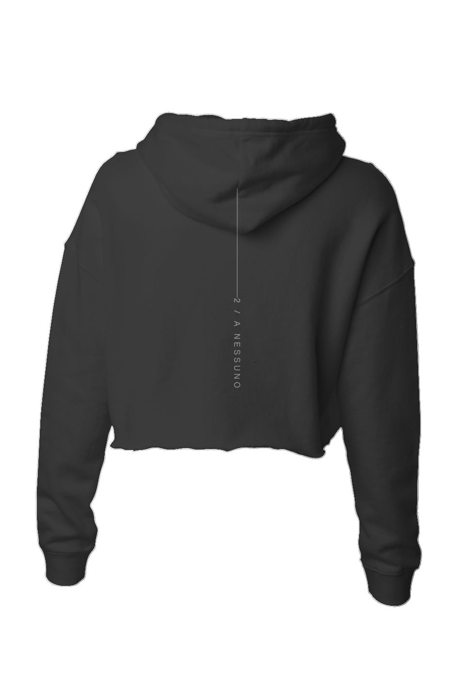 LUCCI 2 A NESSUNO Cropped Hoodie