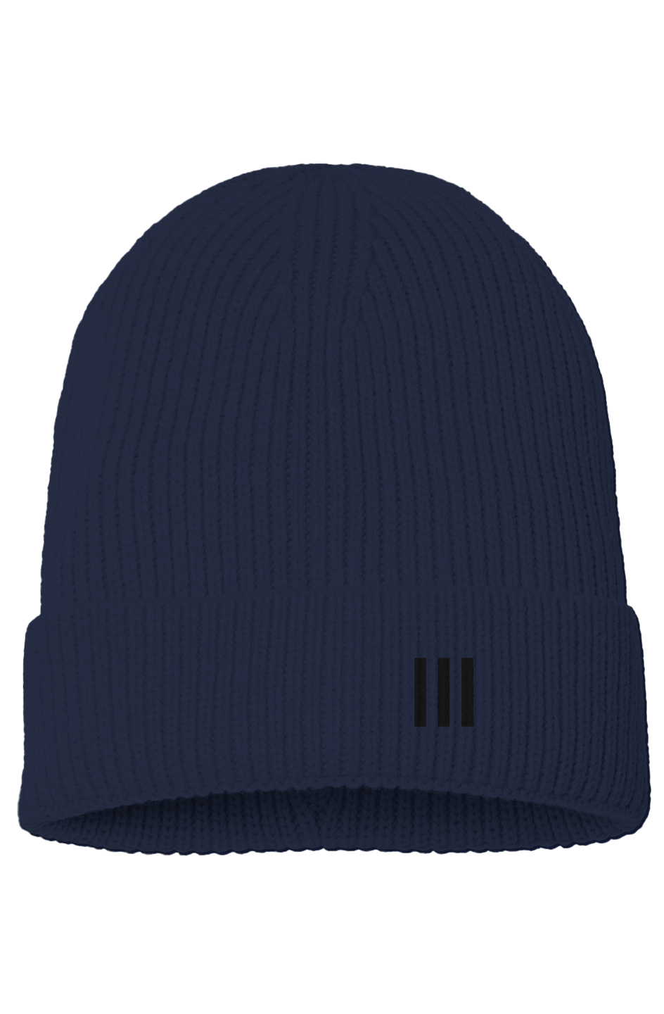 LUCCI Tri Bar Fine Rib Beanie