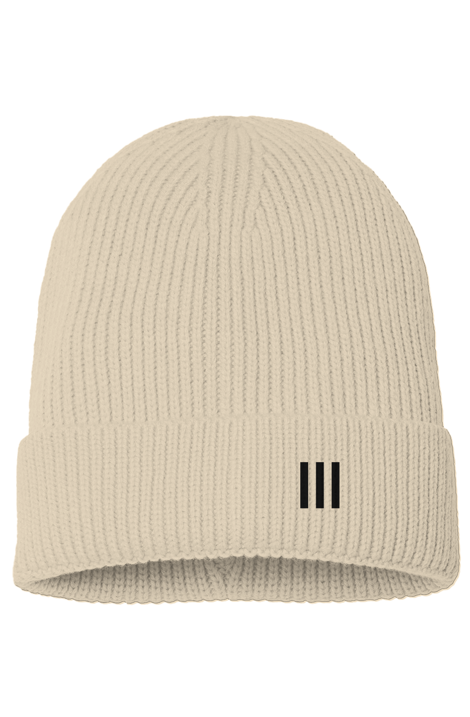 Sustainable Fine Rib Knit Beanie
