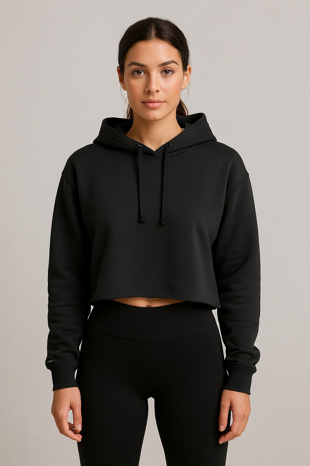 LUCCI Women’s Lightweight Cropped Hoodie