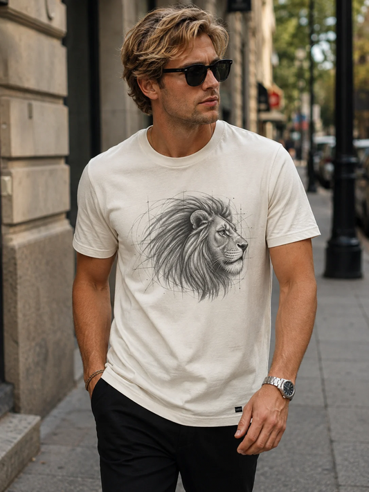 LUCCI Lion Study Tee