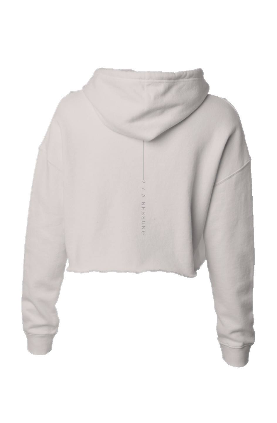LUCCI 2 / A NESSUNO Cropped Hoodie