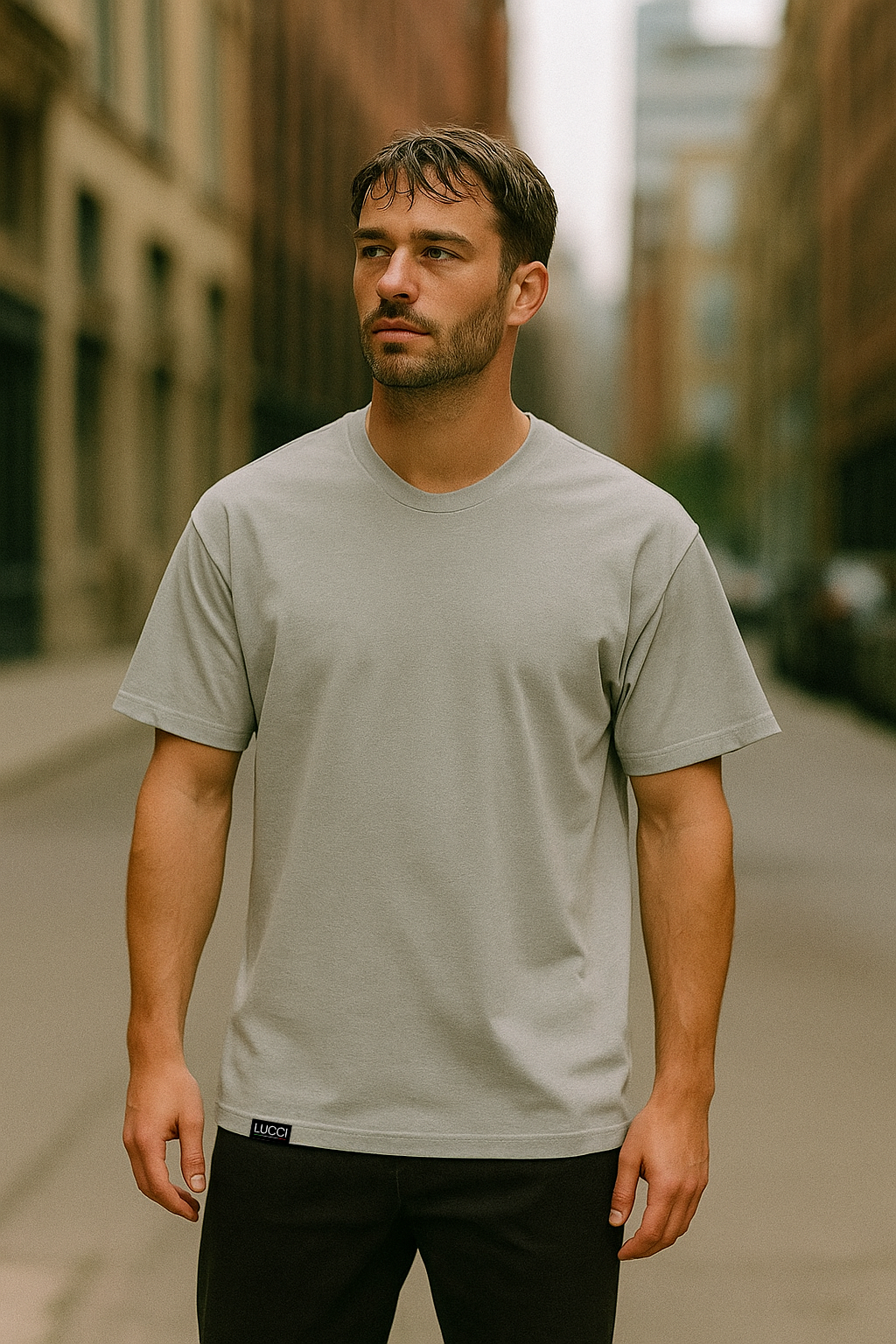 LUCCI Men's Box Tee