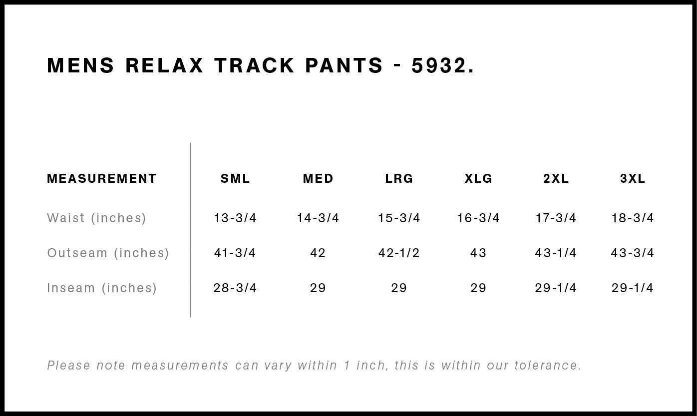 LUCCI Men’s Relaxed Track Pants