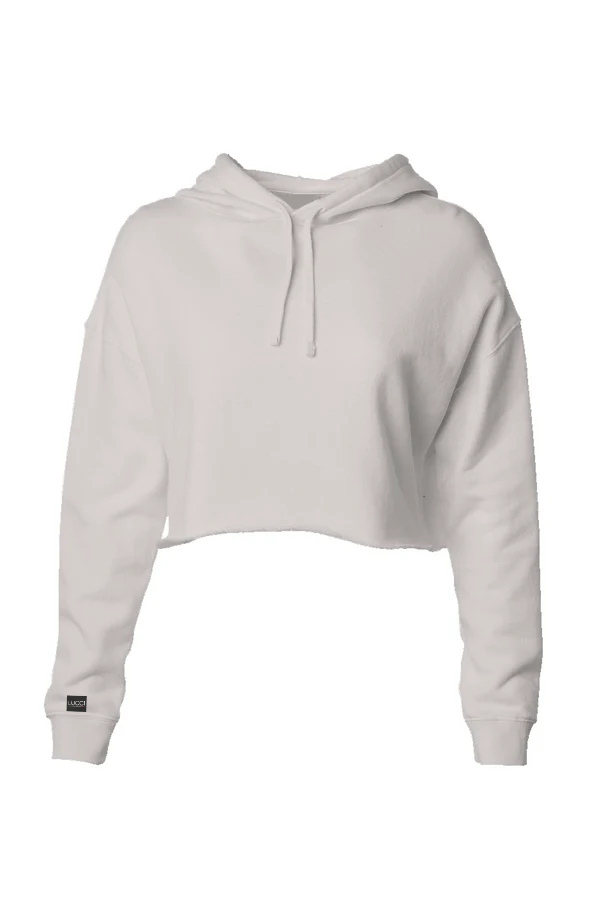 LUCCI Women’s Lightweight Cropped Hoodie
